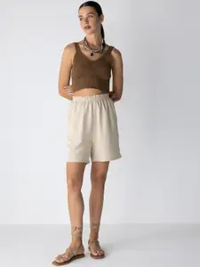 DeFacto Women Mid Rise Shorts
