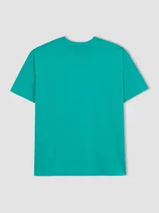 DeFacto Round Neck Cotton T-Shirt