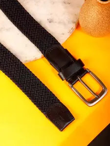 Roadster Men Braided Canvas Belts