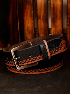 Roadster The Roaster Lifestyle Co. Men Textured Leather Belt