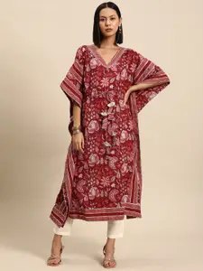 all about you Printed Cotton Kaftan Kurta