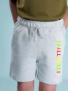 NUSYL Printed Mid-Rise Regular Shorts