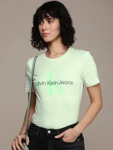 Calvin Klein Jeans Printed Pure Cotton T-shirt