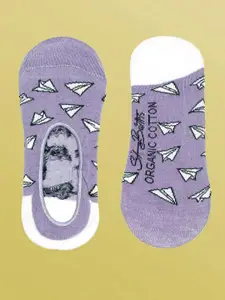 SWHF Printed Cotton Above-Ankle Length Socks