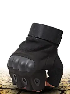 Alexvyan Men Protective & Breathable Half Finger Gloves