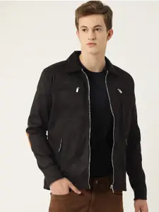 Leather Retail Men Suede Lightweight Biker Jacket