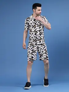 Rigo Printed Shirt With Shorts Co-ords Set