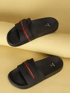 yoho Men DryStep Striped Waterproof & Skin Friendly Sliders