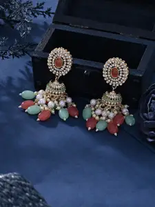 Zaveri Pearls Contemporary Jhumkas Earrings
