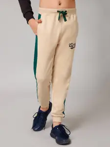 Alan Jones Boys Colourblocked Cotton Joggers