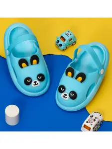 Yellow Bee Boys Panda Clogs