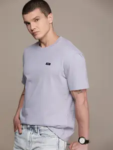 Calvin Klein Jeans Pure Cotton Round Neck Comfort Fit Casual T-shirt