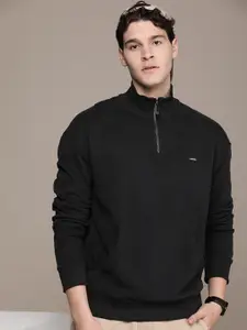 Calvin Klein Jeans Mock Collar Sweatshirt