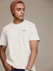 Calvin Klein Jeans Round Neck Pure Cotton T-shirt