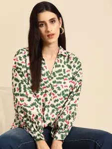 all about you Printed Casual Shirt