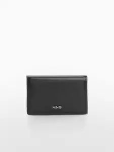 MANGO Brand Logo Embossed Envelope Wallet