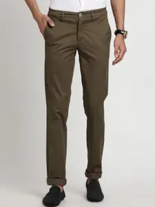 Turtle Men Relaxed Skinny Fit Easy Wash Chinos Trousers