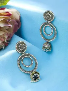 Yellow Chimes Contemporary Chandbalis Earrings