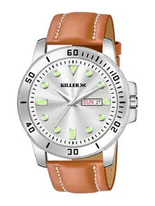 Killer Bracelet Style Straps Analogue Watch KL-9200-SILVER