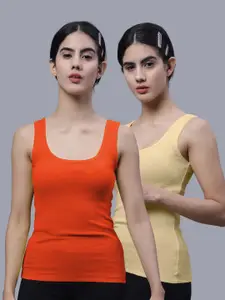 FBAR Pack Of 2 Cotton Tank Top