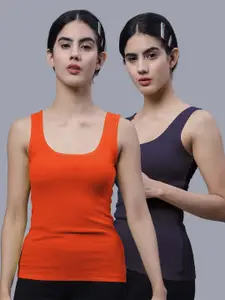 FBAR Pack Of 2 Cotton Tank Tops