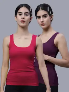 FBAR Pack Of 2 Cotton Tank Tops