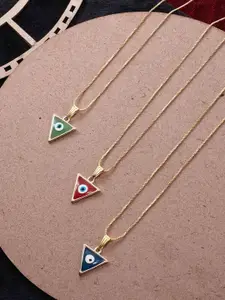 Ramdev Art Fashion Jwellery Brass Gold-Plated Necklace