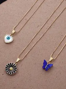 Ramdev Art Fashion Jwellery Brass Gold-Plated Necklace