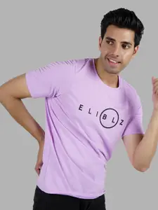 Elibolz Typography Printed Round Neck Regular Fit Cotton Casual T-Shirt