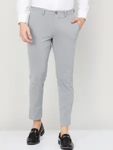 CODE by Lifestyle Men Mid-Rise Plain Formal Trousers