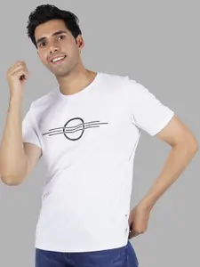 Elibolz Graphic Printed Round Neck Cotton T-Shirt