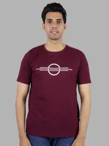 Elibolz Graphic Printed Round Neck Cotton T-Shirt