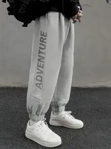 NOBERO Men Mid-Rise Relaxed Fit Joggers