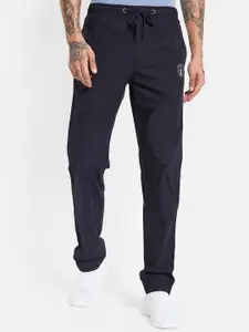 Octave Men Mid-Rise Cotton Sports Track Pants