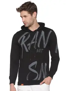 SHOWOFF Printed Hooded Cotton Sweatshirt