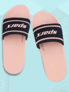 Sparx Women Brand Logo Printed Sliders