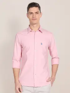U.S. Polo Assn. Premium Tailored Fit Pure Cotton Casual Shirt