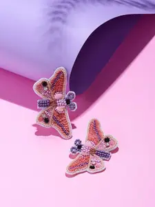 AMI Butterfly Shaped Studs Earrings