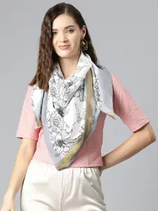 Silk Land Women Printed Scarf