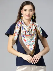 Silk Land Women Printed Scarf