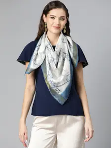Silk Land Women Printed Scarf