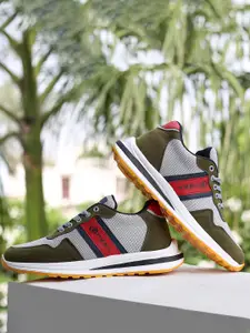 Bxxy Men Textile Running Non-Marking Flyknit Shoes