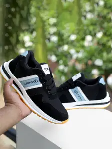 Bxxy Men Textile Running Non-Marking Flyknit Shoes