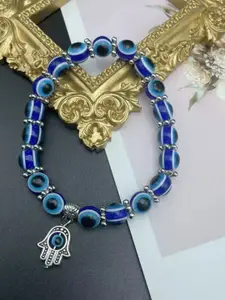 MEENAZ Women Antique Silver-Plated Bracelet