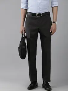 Park Avenue Men Solid Formal Trousers