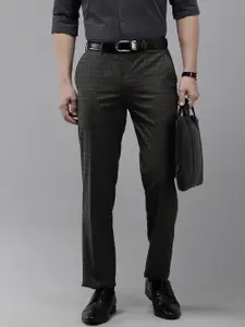 Park Avenue Men Mid-Rise Formal Trousers