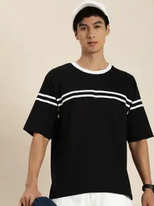 DILLINGER Men Striped Oversized T-shirt