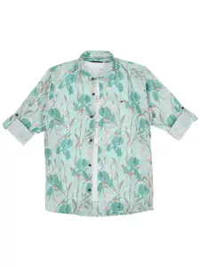 CAVIO Boys Comfort Floral Printed Casual Shirt