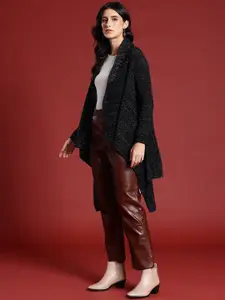 all about you Longline Front-Open Sweater