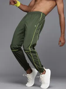 HRX by Hrithik Roshan Men Solid Rapid-Dry Antimicrobial Training Joggers